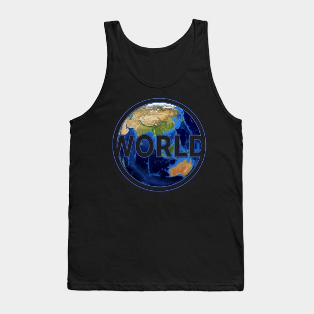 Our world with a view of the Asia gift universe Tank Top by sweetczak